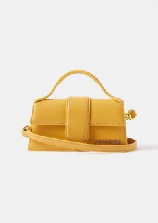 Jacquemus - Bambino Leather Top-handle Bag - Womens - Yellow