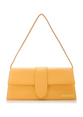 Jacquemus - Le Bambino Long Leather Shoulder Bag - Yellow - OS - Moda Operandi