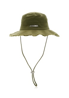 Jacquemus - Le Bob Artichaut Cotton Bucket Hat - Green - EU 56 - Moda Operandi