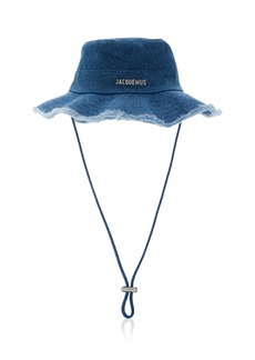 Jacquemus - Le Bob Artichaut Denim Bucket Hat - Blue - EU 58 - Moda Operandi