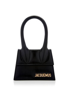 Jacquemus - Le Chiquito Leather Top Handle Bag - Black - OS - Moda Operandi