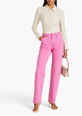 JACQUEMUS - Yelo high-rise straight-leg jeans - Pink - 26