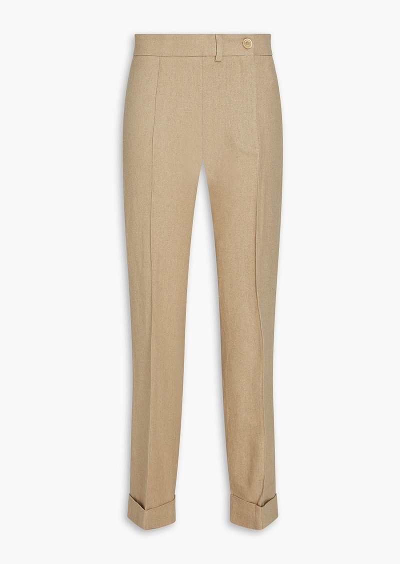 JACQUEMUS - Fresa linen straight-leg pants - Neutral - FR 38