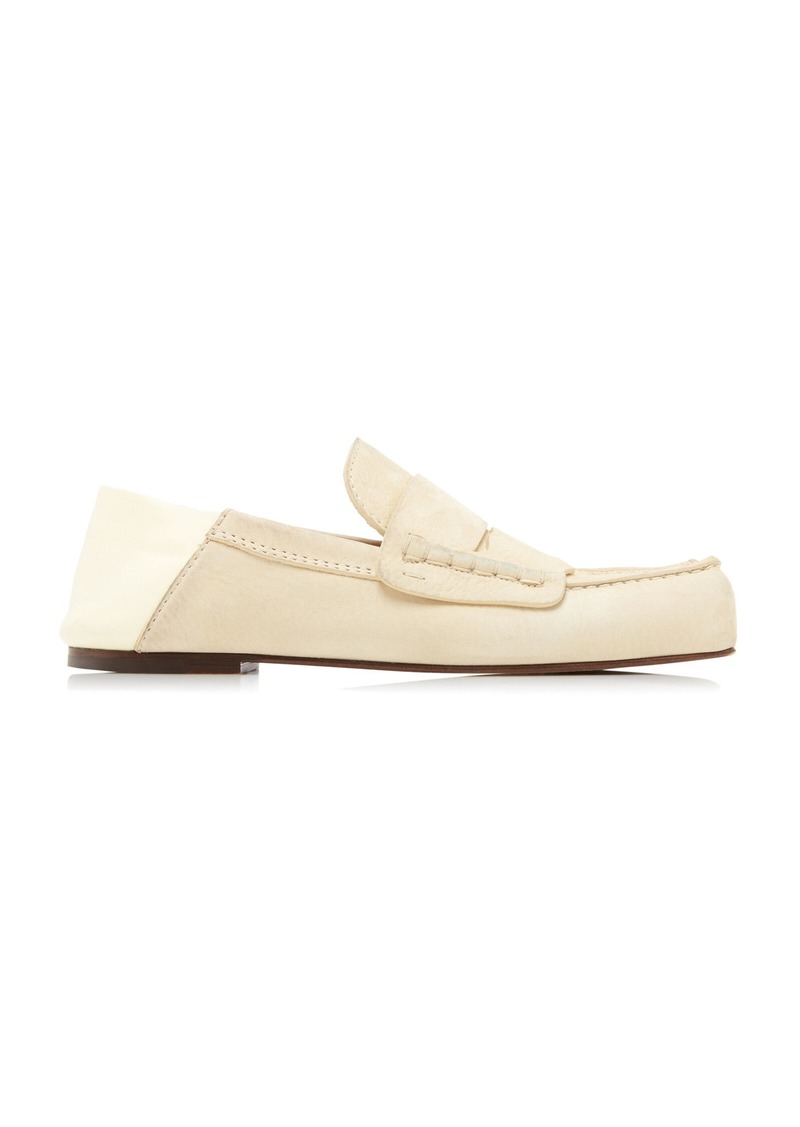 Jacquemus - Leather Loafers - Yellow - FR 41 - Moda Operandi