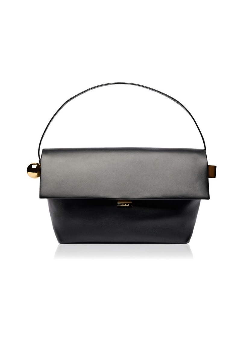 Jacquemus - Leather Shoulder Bag - Black - OS - Moda Operandi