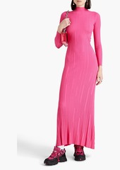 JACQUEMUS - Lenzuolo ribbed-knit turtleneck maxi dress - Pink - FR 38