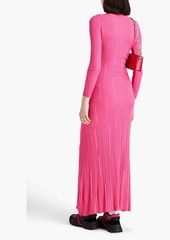 JACQUEMUS - Lenzuolo ribbed-knit turtleneck maxi dress - Pink - FR 34