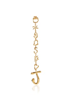 Jacquemus - Les Boucles J Gold-Tone Earring - Gold - OS - Moda Operandi - Gifts For Her