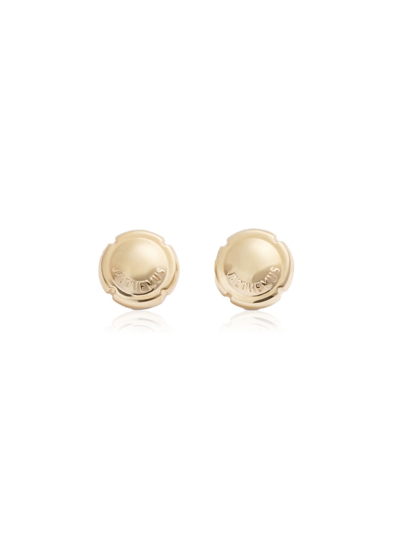 Jacquemus - Les Festiva Gold-Tone Earrings - Gold - OS - Moda Operandi - Gifts For Her