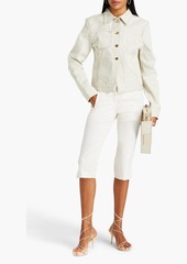 JACQUEMUS - Nimes denim jacket - White - FR 32