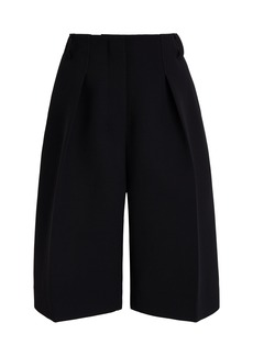 Jacquemus - Ovalo Woven Knee-Length Shorts - Black - FR 38 - Moda Operandi