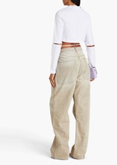 JACQUEMUS - Pino cropped cotton-jersey top - White - M