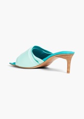 JACQUEMUS - Piscine leather mules - Blue - EU 39