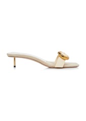 Jacquemus - Regalo Leather Sandals - Ivory - FR 38 - Moda Operandi