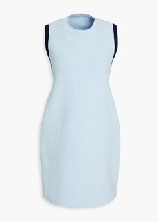 JACQUEMUS - Sorbetto cutout bouclé-knit mini dress - Blue - FR 34