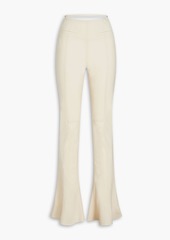 JACQUEMUS - Tangelo stretch-wool flared pants - White - FR 38