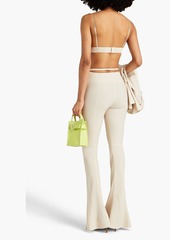 JACQUEMUS - Tangelo stretch-wool flared pants - Yellow - FR 36