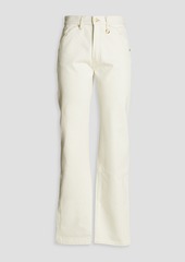 JACQUEMUS - Yelo high-rise straight-leg jeans - White - 26