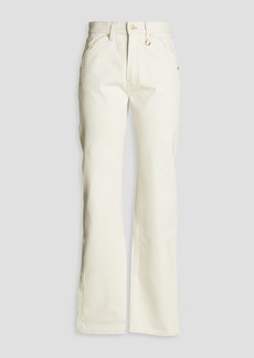 JACQUEMUS - Yelo high-rise straight-leg jeans - White - 25