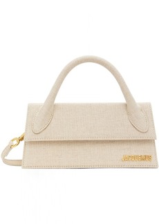 JACQUEMUS Beige Les Classiques 'Le Chiquito long' Bag