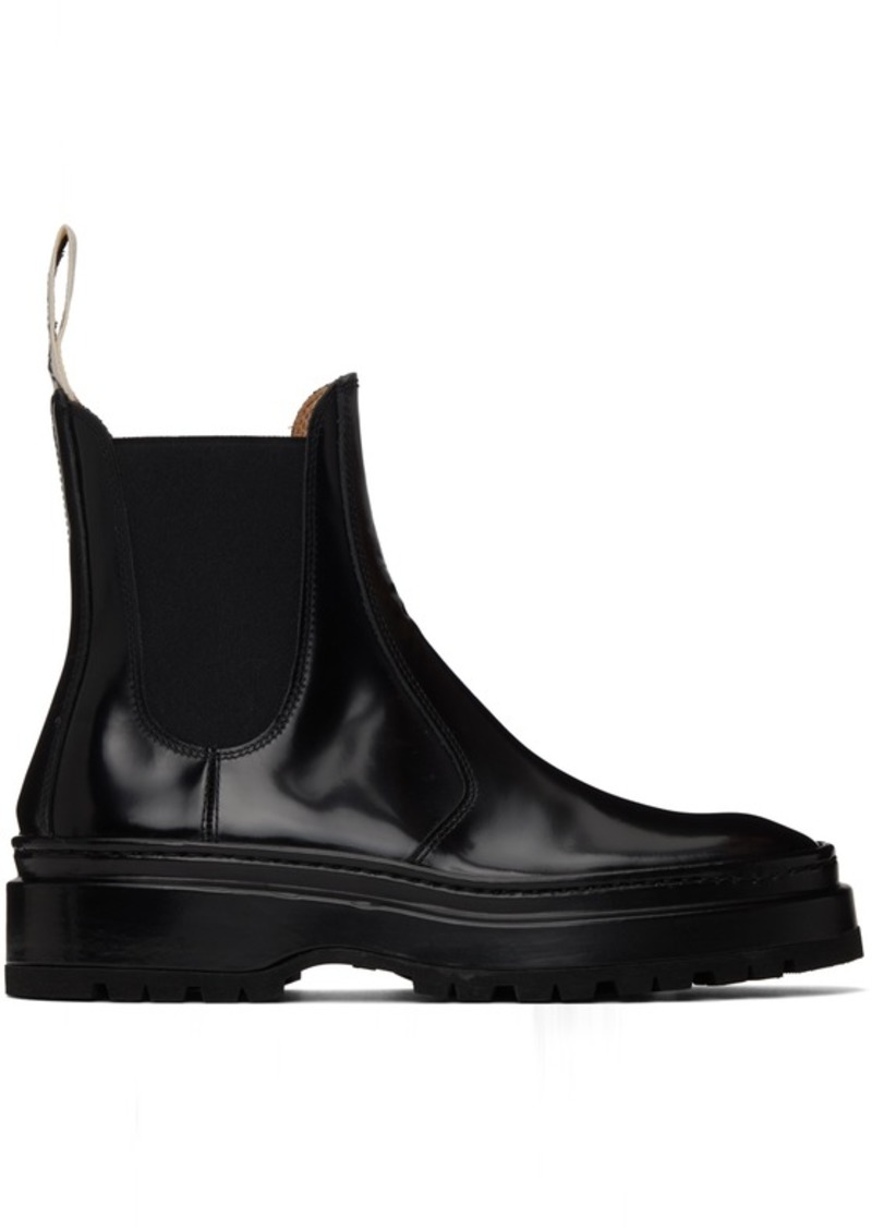 JACQUEMUS Black Le Chouchou 'Les Chelsea Pavane' Boots