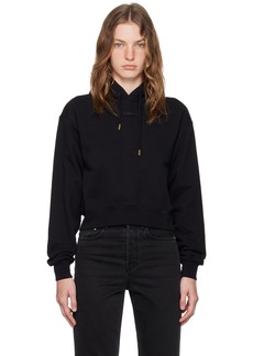 JACQUEMUS Black Les Classiques 'Le Hoodie Gros Grain' Hoodie