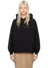 JACQUEMUS Black Les Classiques 'Le hoodie Typo' Hoodie