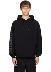 JACQUEMUS Black Les Classiques 'Le hoodie Typo' Hoodie