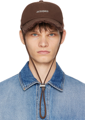 JACQUEMUS Brown Les Classiques 'La casquette Artichaut' Cap