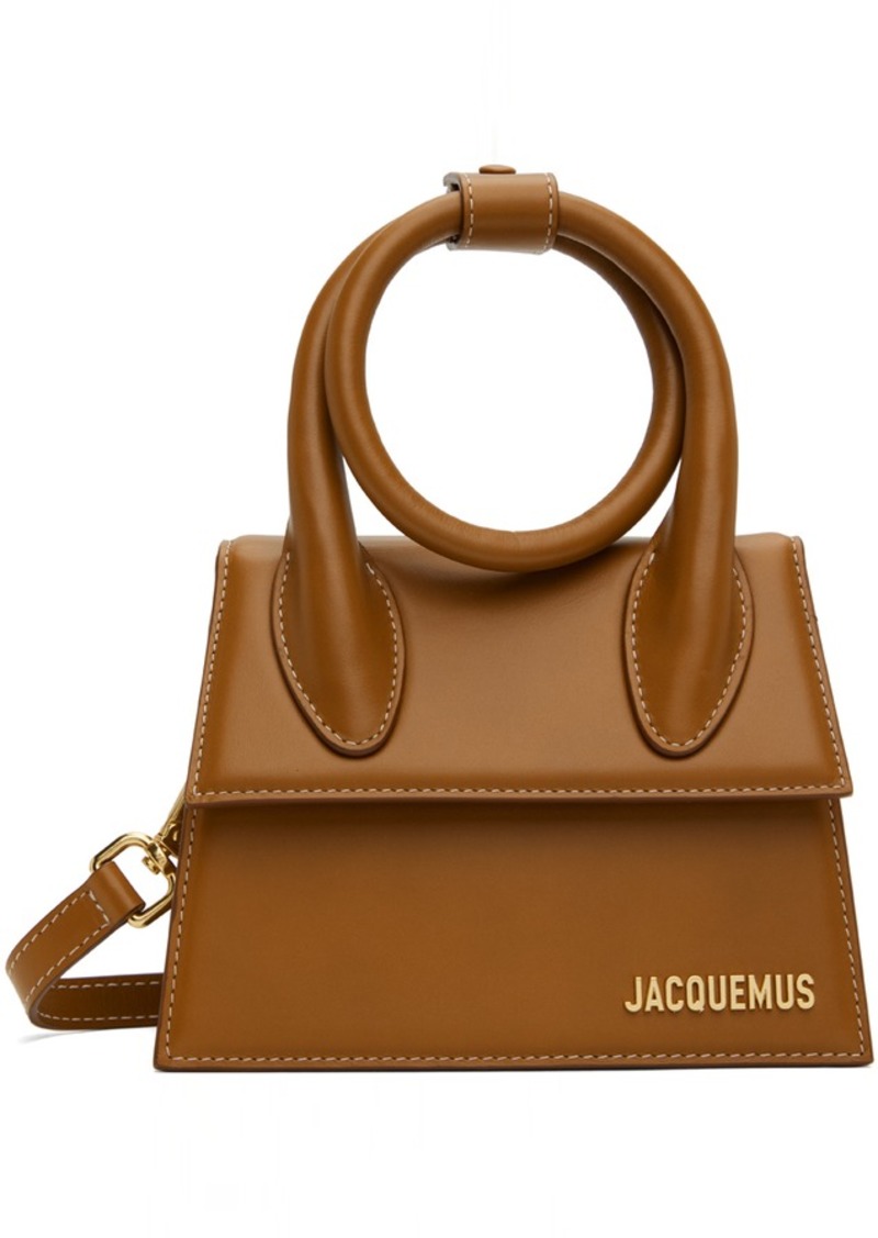 JACQUEMUS Brown Les Classiques 'Le Chiquito Noeud' Bag