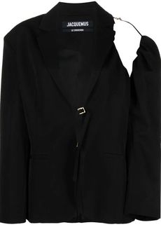 JACQUEMUS GALLIGA BLAZER WITH CUT-OUT DETAIL