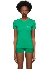 JACQUEMUS Green 'Le T-Shirt Jacquemus' T-Shirt