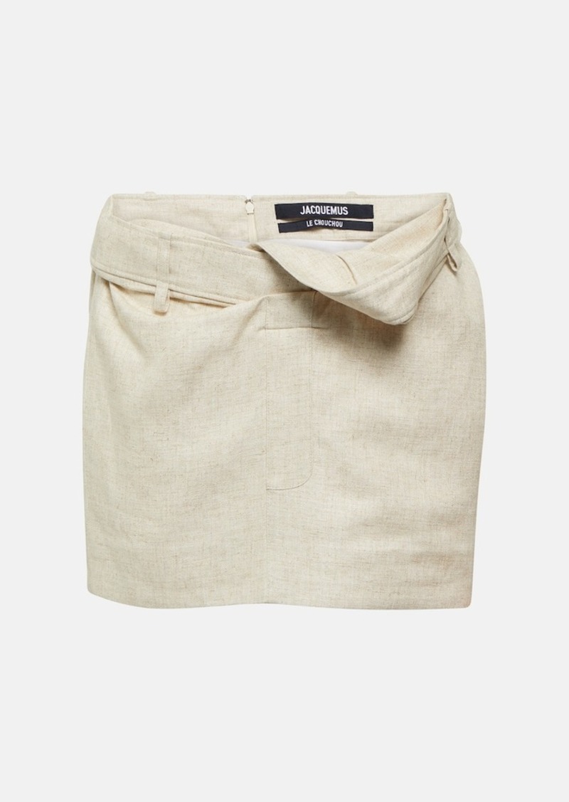 Jacquemus La Mini Jupe Bahia miniskirt