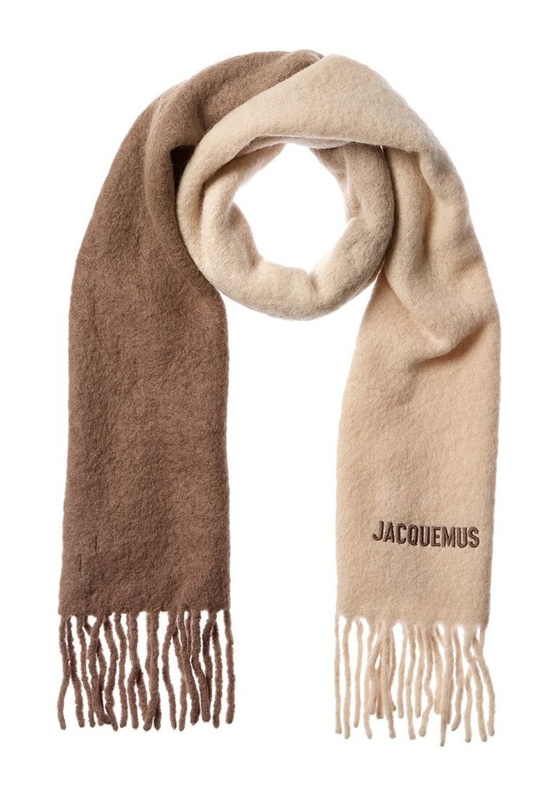 Jacquemus L'écharpe Moisson Alpaca-Blend Scarf