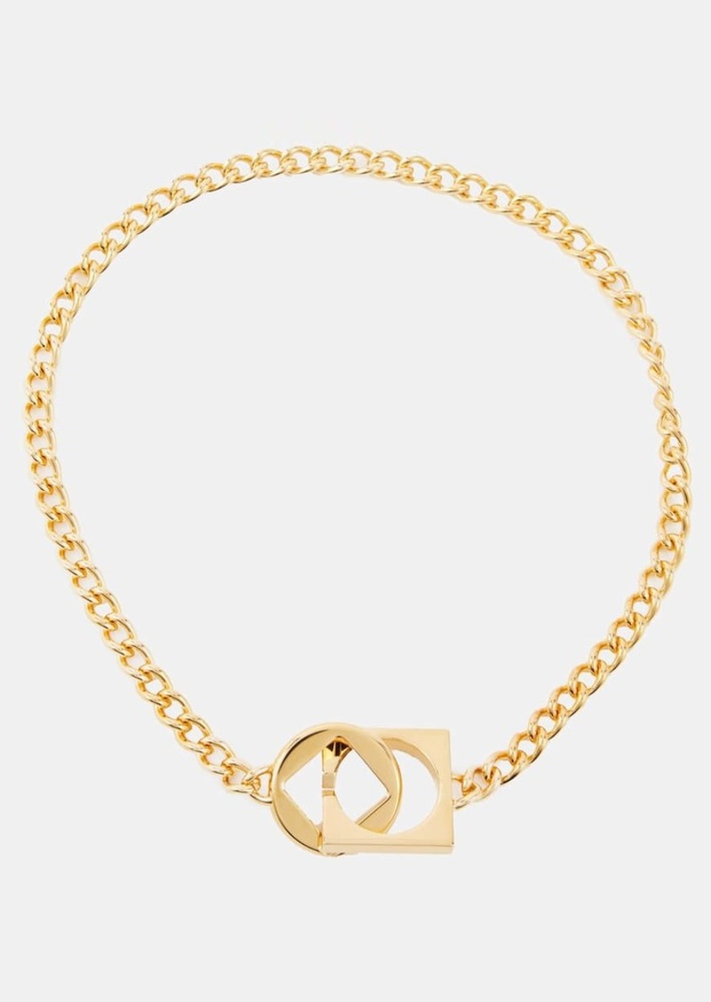 Jacquemus Le Collier Rond Carré choker