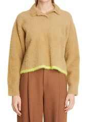Jacquemus Le Polo Neve Sweater in Beige at Nordstrom