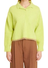 Jacquemus Le Polo Neve Sweater in Yellow at Nordstrom