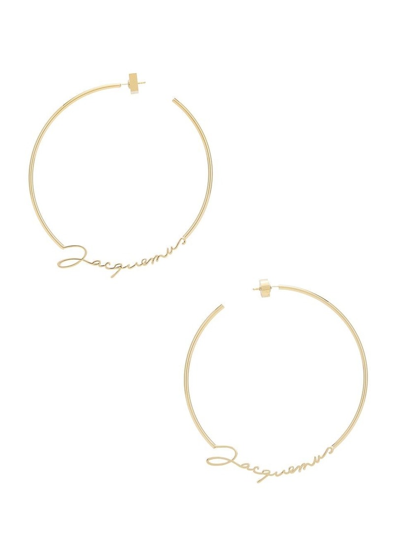 JACQUEMUS Les Creoles Jacquemus Earrings