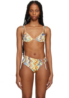 JACQUEMUS Multicolor 'Le Haut de Maillot Barco' Bikini Top