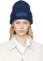 JACQUEMUS Navy 'Le bonnet Gros Grain' Beanie