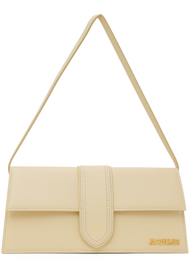 JACQUEMUS Off-White Les Classiques 'Le Bambino long' Bag