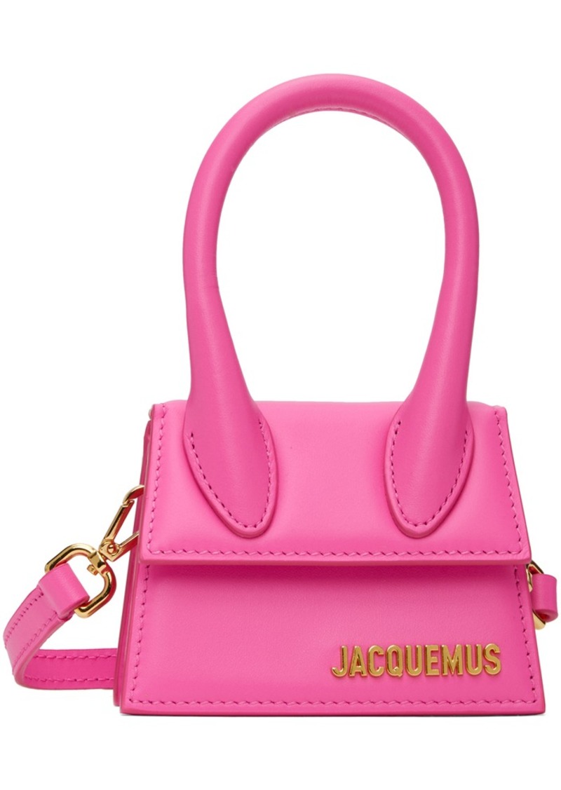 JACQUEMUS Pink Les Classiques 'Le Chiquito' Bag