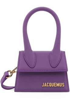 Jacquemus Purple 'Le Chiquito' Bag