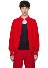 JACQUEMUS Red La Casa 'Le cardigan Pitatto' Cardigan