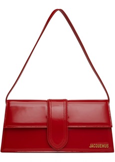 JACQUEMUS Red Le Chouchou 'Le Bambino long' Bag