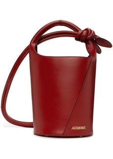 JACQUEMUS Red 'Le petit Tourni' Bag