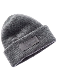 Jacquemus The Gros Grain Wool-Blend Beanie