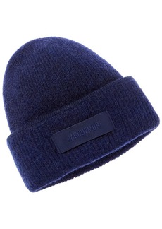 Jacquemus The Gros Grain Wool-Blend Beanie