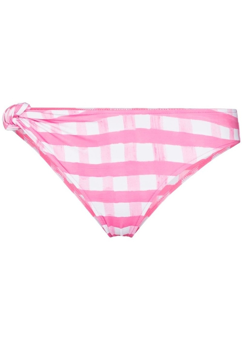 Jacquemus Vichy gingham bikini bottoms