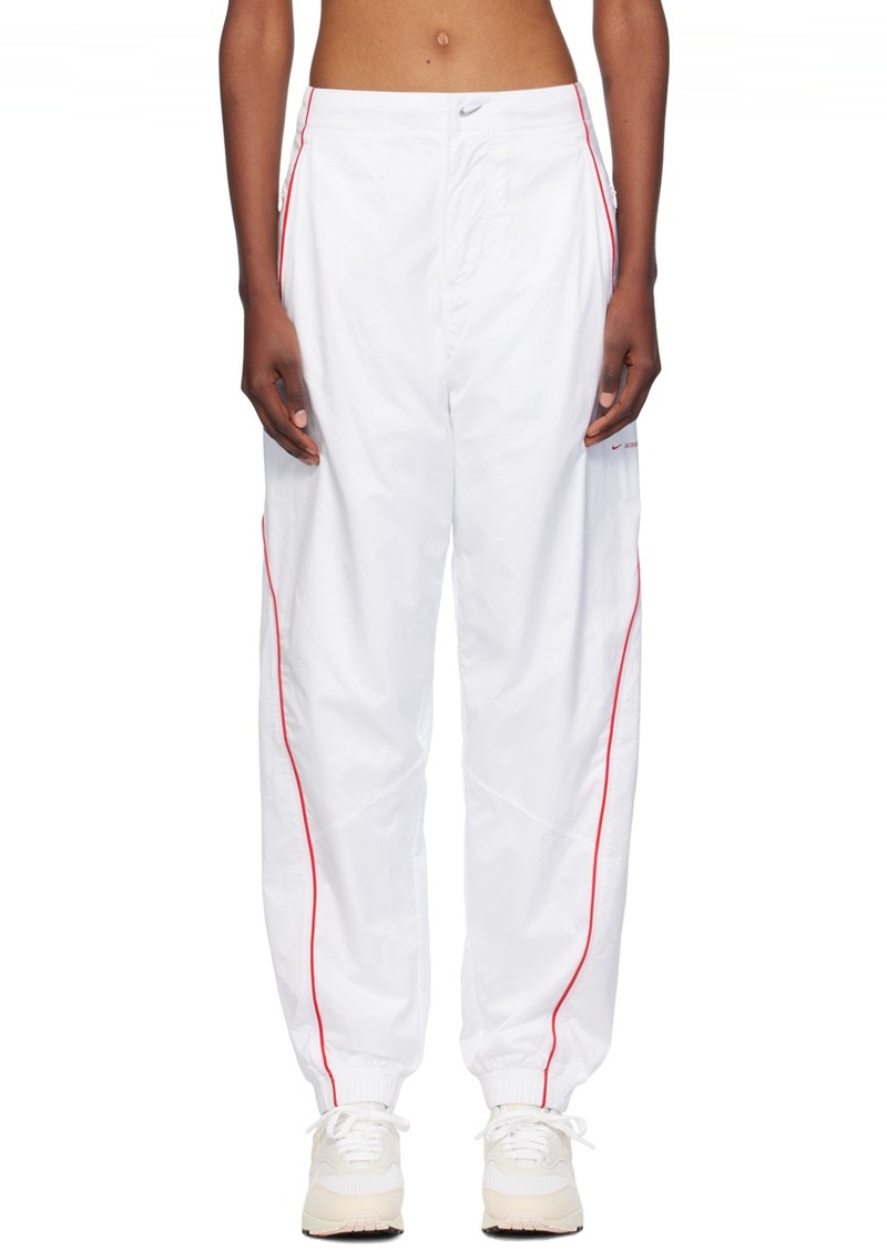 JACQUEMUS White Nike Edition NRG Track Pants